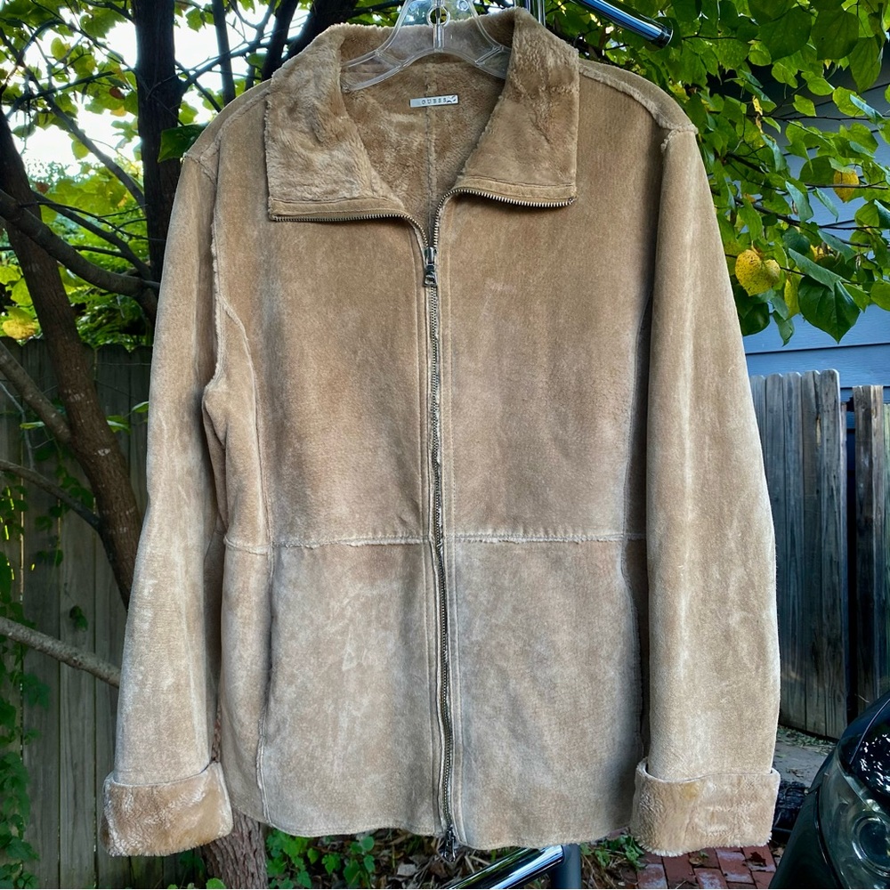 Vintage Y2K 90’s Suede GUESS M Cabincore Gorpcore Lagenlook Boho Cowgirl Rachel